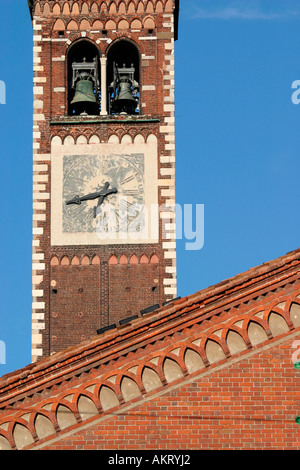 The wonderful  of the Basilica of Sant'Eustorgio, Milan Stock Photo