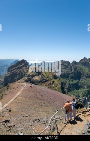 woman tourist admiring the landscape mountains nature Lifestyle Stock ...