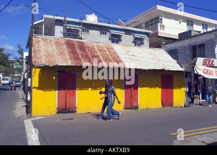 coloured small house Stock Photo
