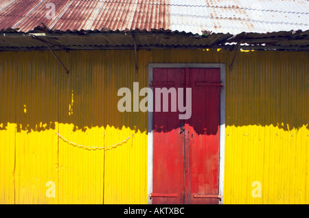 close up of coloured small house Stock Photo