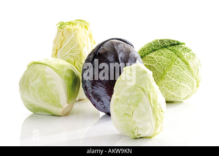 Cabbages, close-up Stock Photo