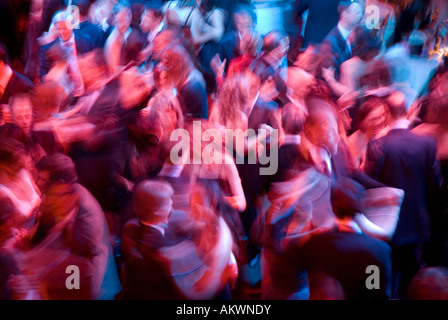 Young couples in dancing school Stock Photo