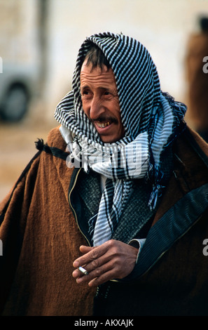 Portrait of a Berber, Nabeul, Tunisia, Africa Stock Photo