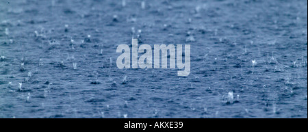 Heavy rain Stock Photo