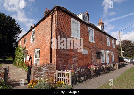 Author Jane Austens house in the village of Chawton Hampshire Stock Photo