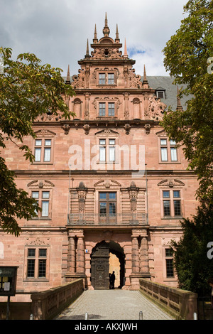 The castle Johannisburg in Aschaffenburg at the river Main, Bavaria, Germany. Stock Photo