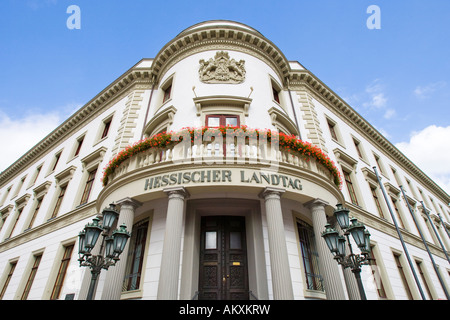 The Hessian Landtag, Wiesbaden, Hesse, Germany. Stock Photo