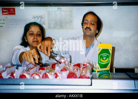 Wembley London England Buying Sweets For Diwali Stock Photo