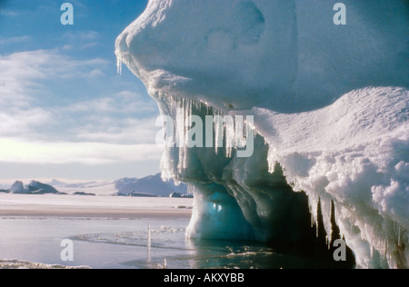 Arctic Ice Cap Stock Photo