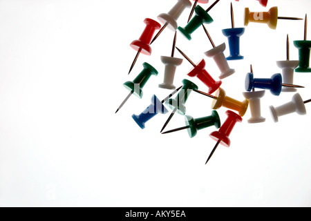 Various Map pins Stock Photo