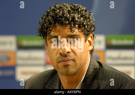 Portrait Frank RIJKAARD FC coach Barcelona Stock Photo