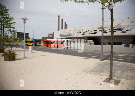 Science museum, Phaeno, Wolfsburg, Lower Saxony, Germany Stock Photo