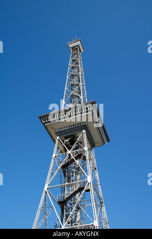 Radio tower, fairground, Berlin, Germany Stock Photo