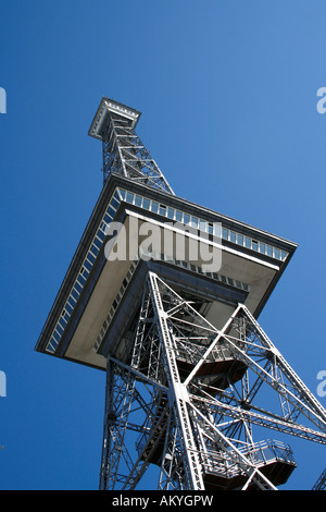Radio tower, fairground, Berlin, Germany Stock Photo