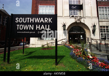 General view of Southwark Council Town Hall, Southwark, London,  UK. Stock Photo