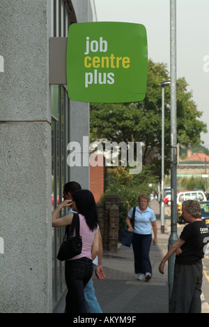 Job Centre Plus sign, Hounslow, Middlesex, UK Stock Photo - Alamy