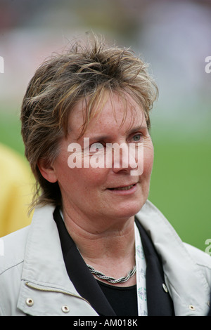 Former Coach of the german women's football national team Tina Theune-Meyer Stock Photo