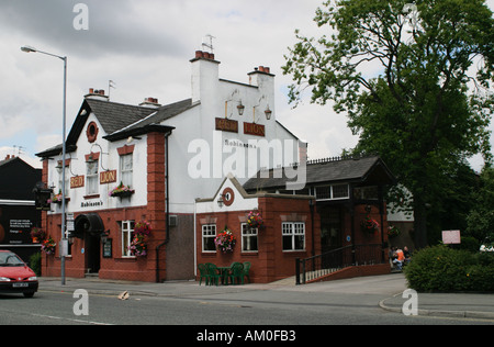 The Red Lion, Cheadle Village, Stockport, Cheshire Stock Photo