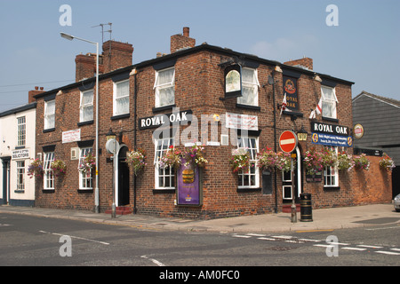 The Royal Oak Pub. Edgeley, Stockport Stock Photo