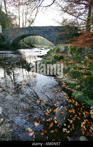 Bridge over the river Brathay 'Lake District National Park' Cumbria UK Stock Photo