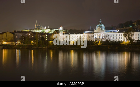 Prague castle Hradschin Prague Czechia Stock Photo