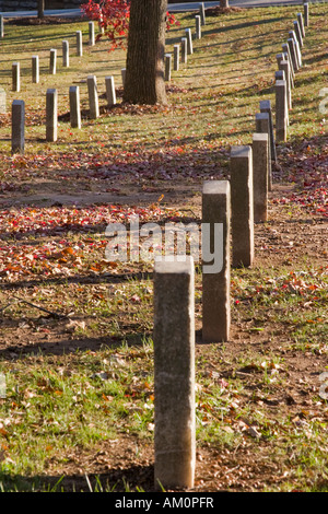 Confederate graveyard in Oakland Cemetery, Atlanta Stock Photo