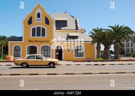 Altes Amtsgericht (old local court), Swakopmund, Namibia Stock Photo