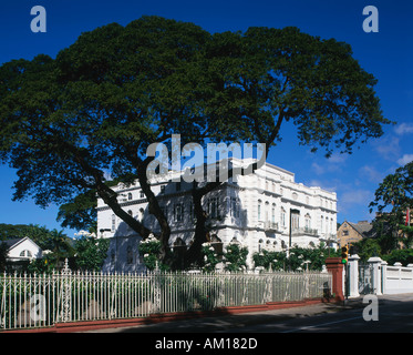 Prime Ministers Office and Residence Port of Spain Trinidad Caribbean Stock Photo