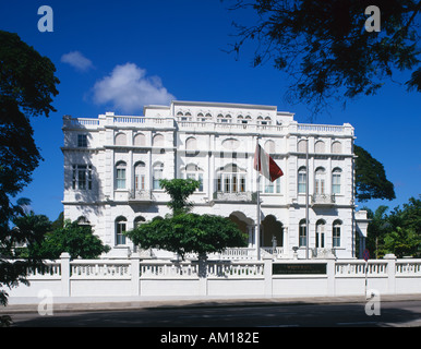 Prime Ministers Office and Residence Port of Spain Trinidad Caribbean Stock Photo