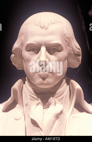 Statue of James Madison father of the US Constitution Library of Congress Washington D C Stock Photo