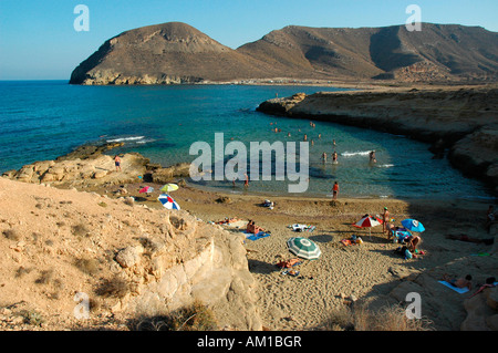 El Playazo beach CABO DE GATA NATURAL PARK Almeria province Andalusia Spain Stock Photo