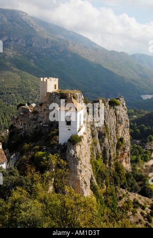 El Castell de Guadalest, Alicante, Spain Stock Photo