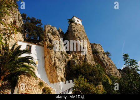 El Castell de Guadalest, Alicante, Spain Stock Photo