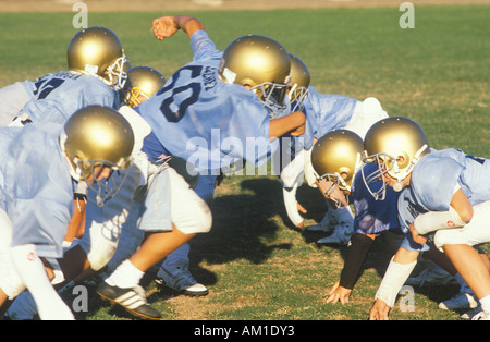 Youth football league Stock Photo