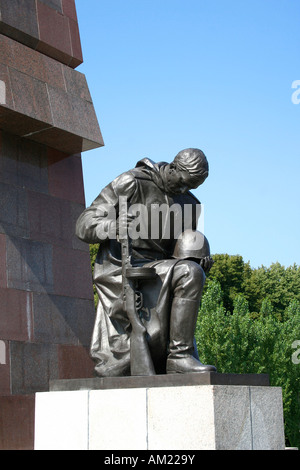 Soviet War Memorial, Treptow, Berlin, Germany Stock Photo