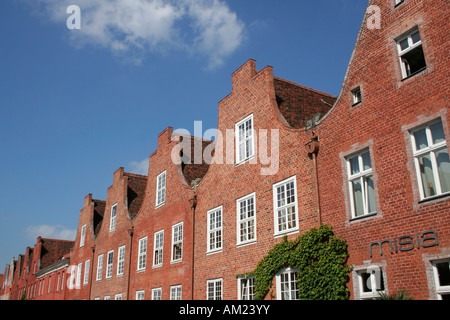 Dutch Quarter, Potsdam, Brandenburg, Germany Stock Photo