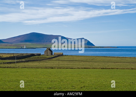 dh  STENNESS ORKNEY Hall of Clestrain Explorer John Raes house Scapa Flow Stock Photo