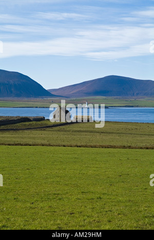 dh  STENNESS ORKNEY Hall of Clestrain Explorer John Raes house Scapa Flow Stock Photo