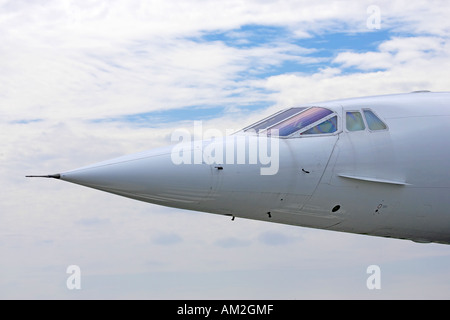 Concorde Nose cone Stock Photo