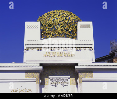 geography / travel, Austria, Vienna, buildings, Secession, exterior view, built: 1897 - 1898, architect: Joseph Maria Olbrich (1867 - 1908), Additional-Rights-Clearance-Info-Not-Available Stock Photo