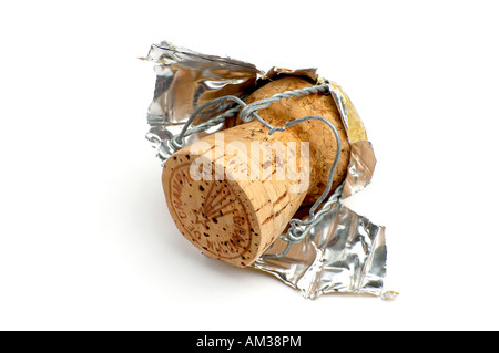 CHAMPAGNE CORK Stock Photo