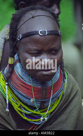 Locals in Angola Stock Photo