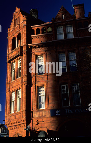 Red Brick Office Building Stock Photo