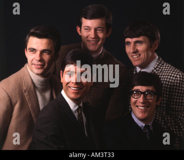 CLIFF RICHARD and The Shadows from l John Rostill Cliff Richard Tony Bennett Bruce Welch Hank Marvin with glasses Stock Photo