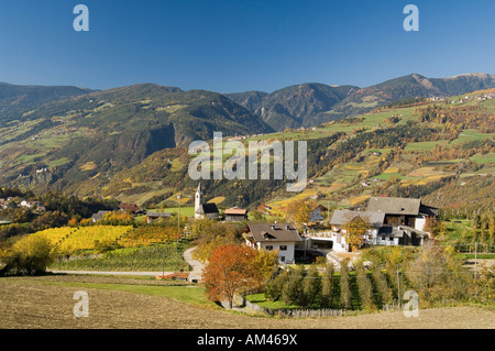 Italy, Trentino - Alto Adige, Bolzano province, Dolomites,  Val di Funes, Nafen. Stock Photo