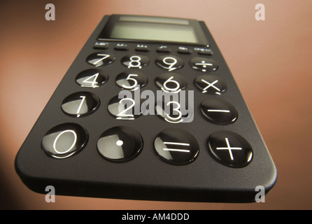 hand held calculator Stock Photo