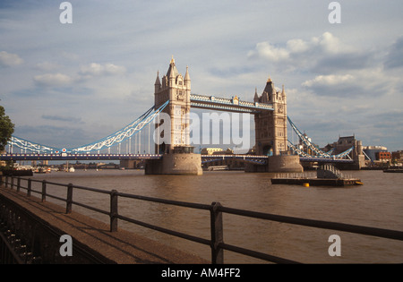 Tower Bridge, sometimes mistakenly referred to as the London Bridge Stock Photo