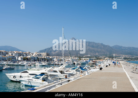 Puerto Banus, Costa del Sol, Andalucia, Spain Stock Photo