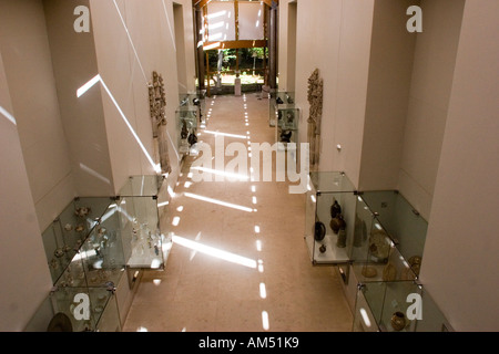 Interior at the Burrell Collection Museum Glasgow Scotland Stock Photo