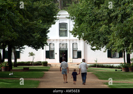 South Africa RSA The Manor House at Boschendal Wine Estate near Stellenbosch Western Cape Stock Photo